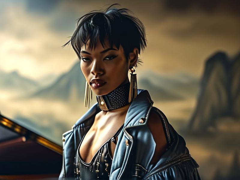 仙踪林18岁女RAPPER的独特音乐风采这些照片引发